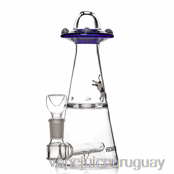 Cáñamo Ufo Vórtice Bong Azul Vape Recargable